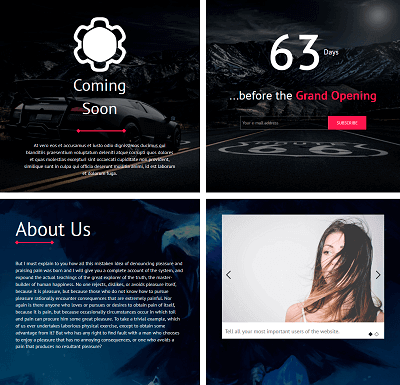 Moet Coming Soon Template