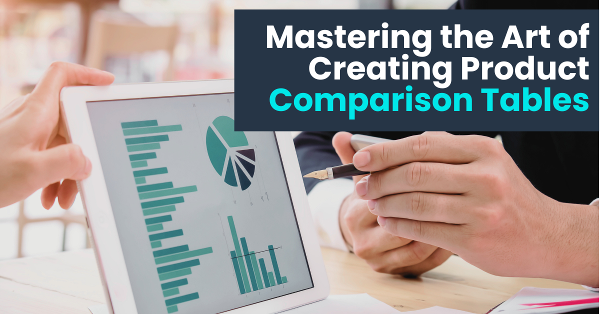 creating product comparison tables