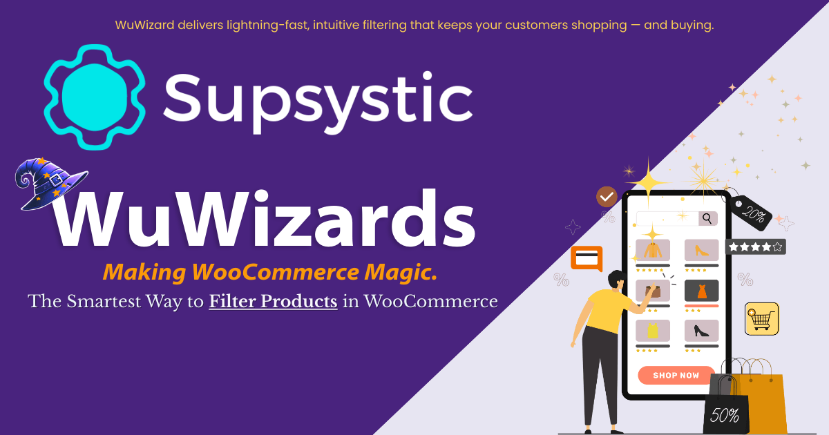 WuWizards – WooCommerce Product Filter Plugin delivers lightning-fast, intuitive filtering that keeps your customers shopping — and buying.